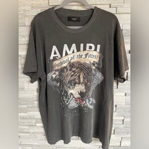 Graphic Tiger Print T-Shirt